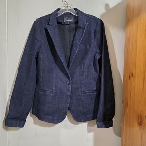 Banana Republic Dark Blue Women's Suit Jacket